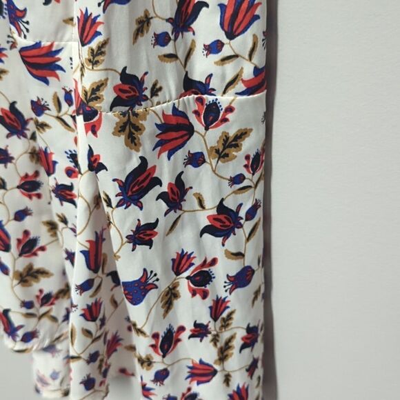 Banana Republic Factory White Floral Long Sleeve Dress - Picture 3 of 7